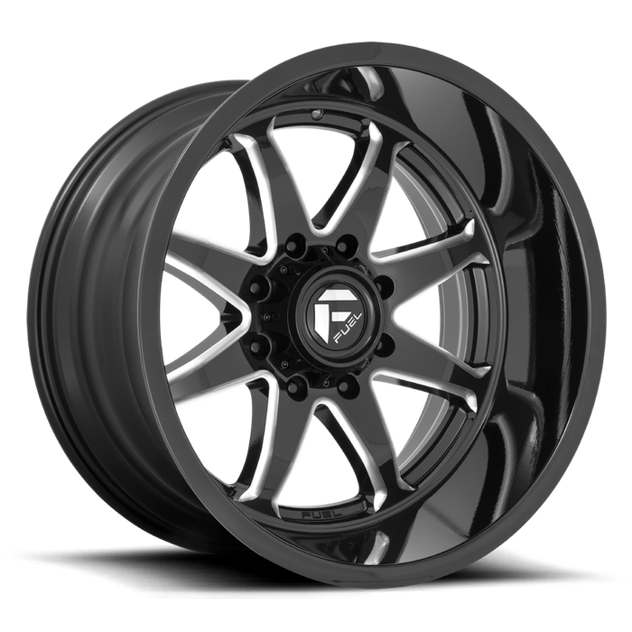 Fuel 1PC D749 HAMMER 20X10 -18 6X135/6X5.3 Gloss Black Milled