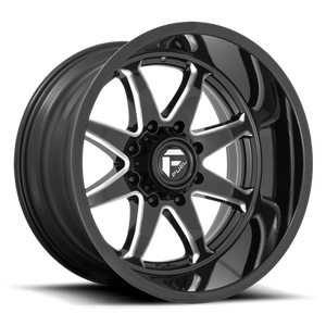 Fuel 1PC D749 HAMMER 20X10 -18 6X135/6X5.3 Gloss Black Milled