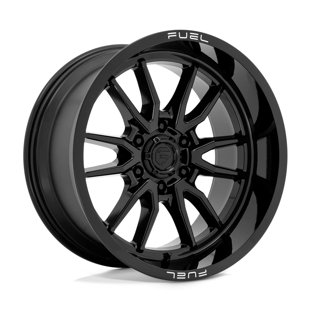Fuel 1PC D760 CLASH 17X9 -12 6X139.7/6X5.5 Gloss Black