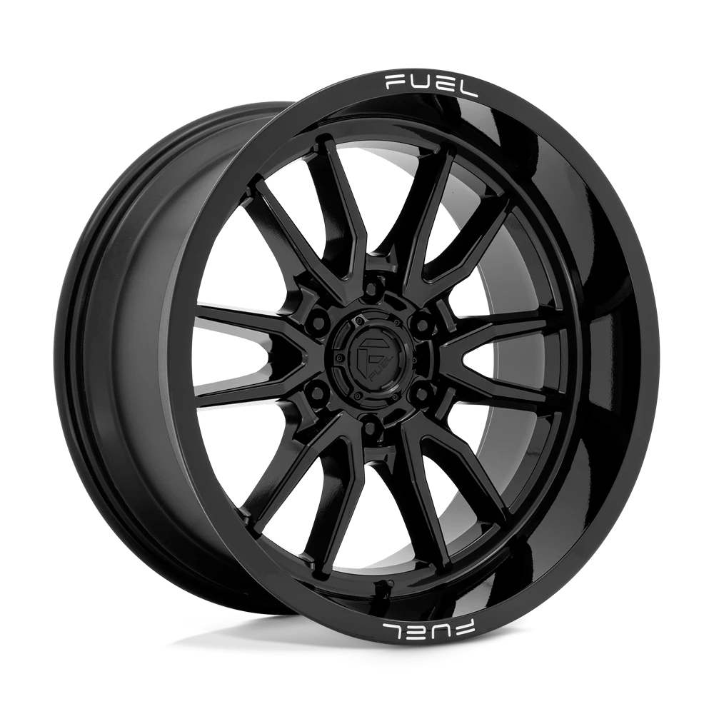 Fuel 1PC D760 CLASH 20X10 -18 6X135/6X5.3 Gloss Black