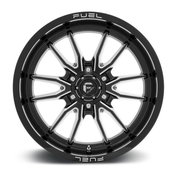 Fuel 1PC D761 CLASH 17X9 1 6X135/6X5.3 Gloss Black Milled