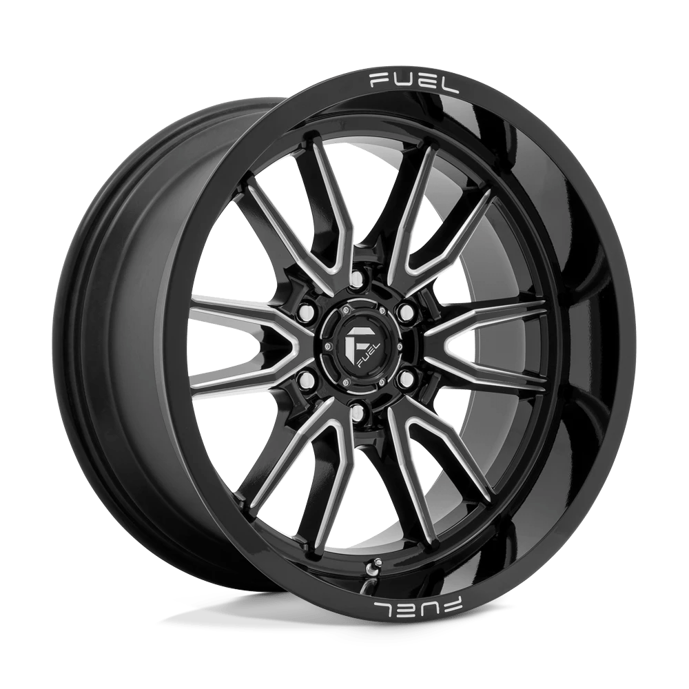 Fuel 1PC D761 CLASH 17X9 1 6X135/6X5.3 Gloss Black Milled