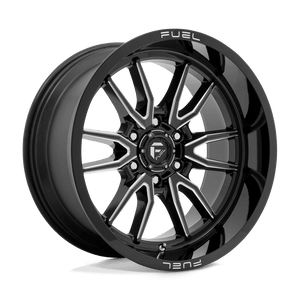 Fuel 1PC D761 CLASH 17X9 -12 6X135/6X5.3 Gloss Black Milled