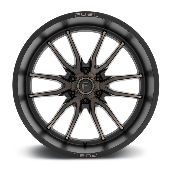 Fuel 1PC D762 CLASH 24X12 -44 6X135/6X5.3 Matte Black Double Dark Tint