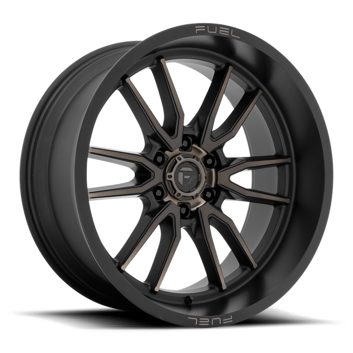 Fuel 1PC D762 CLASH 22X10 -18 6X135/6X5.3 Matte Black Double Dark Tint