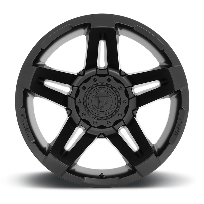 Fuel 1PC D763 SFJ 20X12 -44 6X135/6X5.3/6X139.7/6X5.5 Matte Black