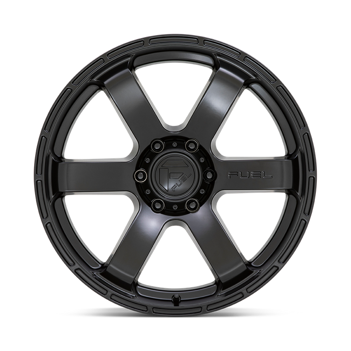 Fuel 1PC D766 RUSH 20X9 1 6X135/6X5.3 SATIN BLACK