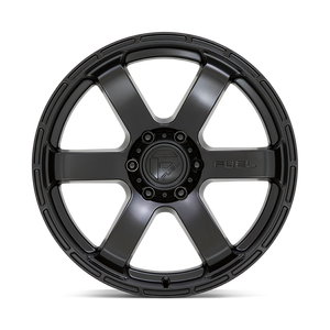 Fuel 1PC D766 RUSH 20X9 1 6X135/6X5.3 SATIN BLACK