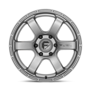 Fuel 1PC D767 RUSH 18X9 1 6X135/6X5.3 Matte Gun Metal