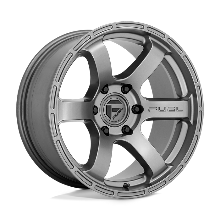 Fuel 1PC D767 RUSH 18X9 1 6X135/6X5.3 Matte Gun Metal