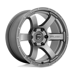 Fuel 1PC D767 RUSH 18X9 1 6X135/6X5.3 Matte Gun Metal