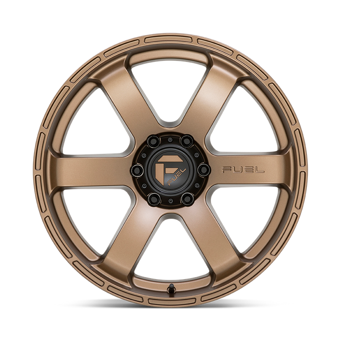 Fuel 1PC D768 RUSH 20X9 1 6X135/6X5.3 Matte Bronze