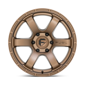 Fuel 1PC D768 RUSH 18X9 1 6X135/6X5.3 Matte Bronze