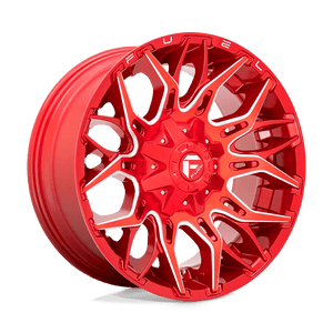 Fuel 1PC D771 TWITCH 22X10 -18 6X135/6X5.3/6X139.7/6X5.5 Candy Red Milled