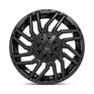 Fuel 1PC D775 TYPHOON 22X12 -44 6X135/6X5.3/6X139.7/6X5.5 Matte Black