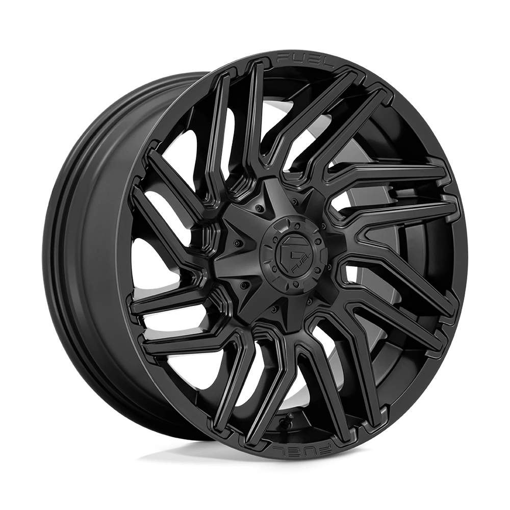 Fuel 1PC D775 TYPHOON 22X10 -18 6X135/6X5.3/6X139.7/6X5.5 Matte Black