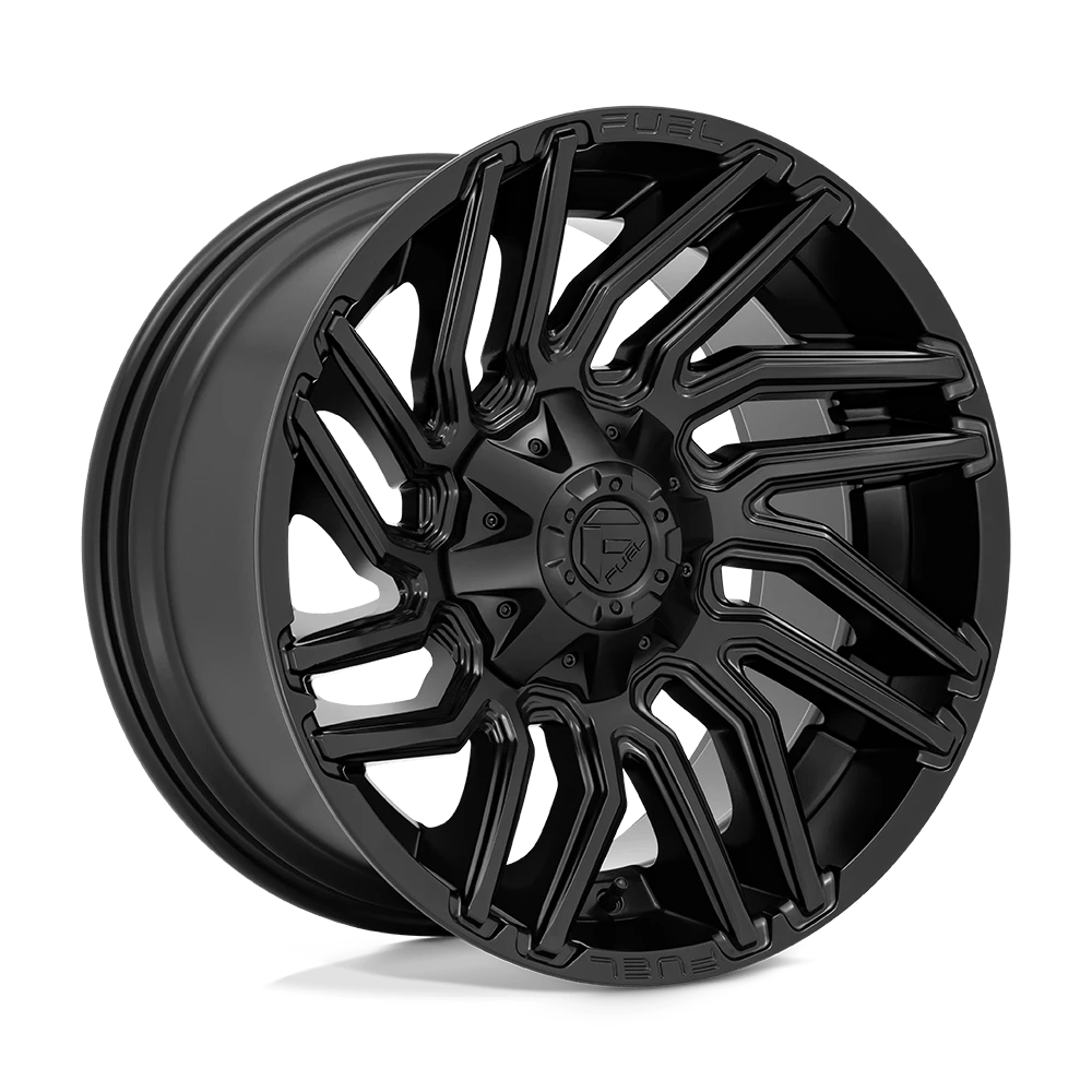 Fuel 1PC D775 TYPHOON 20X10 -18 6X135/6X5.3/6X139.7/6X5.5 Matte Black