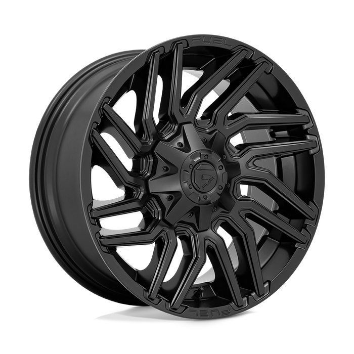 Fuel 1PC D775 TYPHOON 22X10 -18 6X135/6X5.3/6X139.7/6X5.5 Matte Black