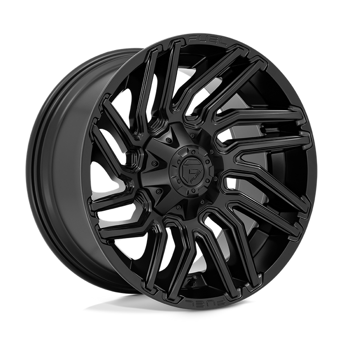 Fuel 1PC D775 TYPHOON 20X10 -18 6X135/6X5.3/6X139.7/6X5.5 Matte Black