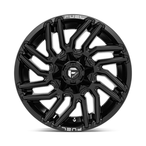 Fuel 1PC D776 TYPHOON 20X10 -18 6X135/6X139.7 GLOSS BLACK