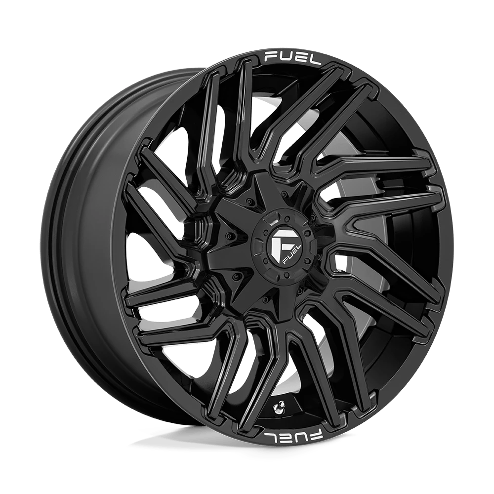 Fuel 1PC D776 TYPHOON 22X10 -18 6X135/6X5.3/6X139.7/6X5.5 Gloss Black