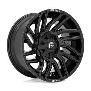 Fuel 1PC D776 TYPHOON 20X10 -18 6X135/6X139.7 GLOSS BLACK