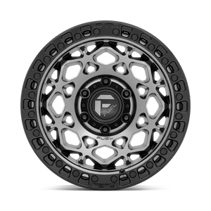 Fuel 1PC D784 UNIT 17X9 -12 6X135/6X5.3 Gunmetal With Matte Black Ring