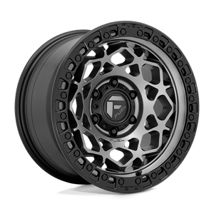 Fuel 1PC D784 UNIT 17X9 1 6X135/6X5.3 Gunmetal With Matte Black Ring