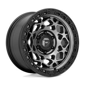 Fuel 1PC D784 UNIT 17X9 -12 6X135/6X5.3 Gunmetal With Matte Black Ring