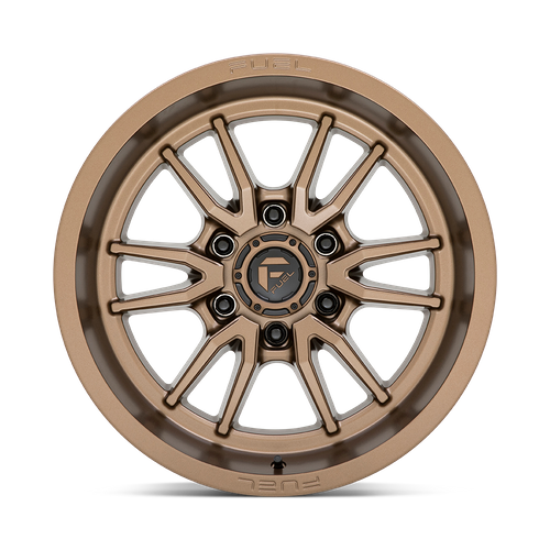 Fuel 1PC D788 CLASH 17X9 -12 6X139.7 BRONZE