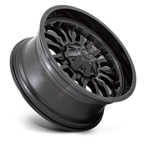 Fuel 1PC D796 ARC 20X9 1 6X135/6X139.7 MATTE BLACK WITH GLOSS BLACK LIP