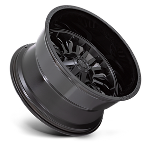 Fuel 1PC D796 ARC 22X12 -44 6X135/6X139.7 MATTE BLACK WITH GLOSS BLACK LIP