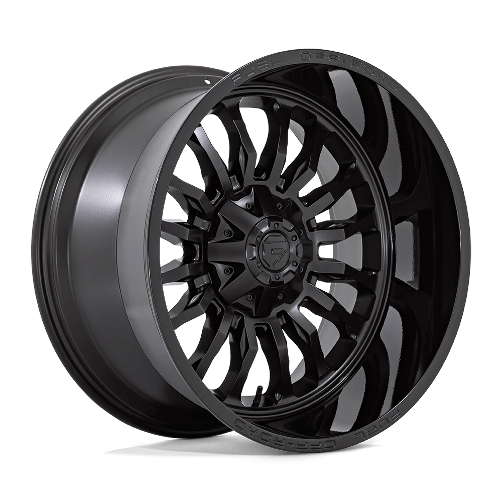 Fuel 1PC D796 ARC 22X12 -44 6X135/6X139.7 MATTE BLACK WITH GLOSS BLACK LIP