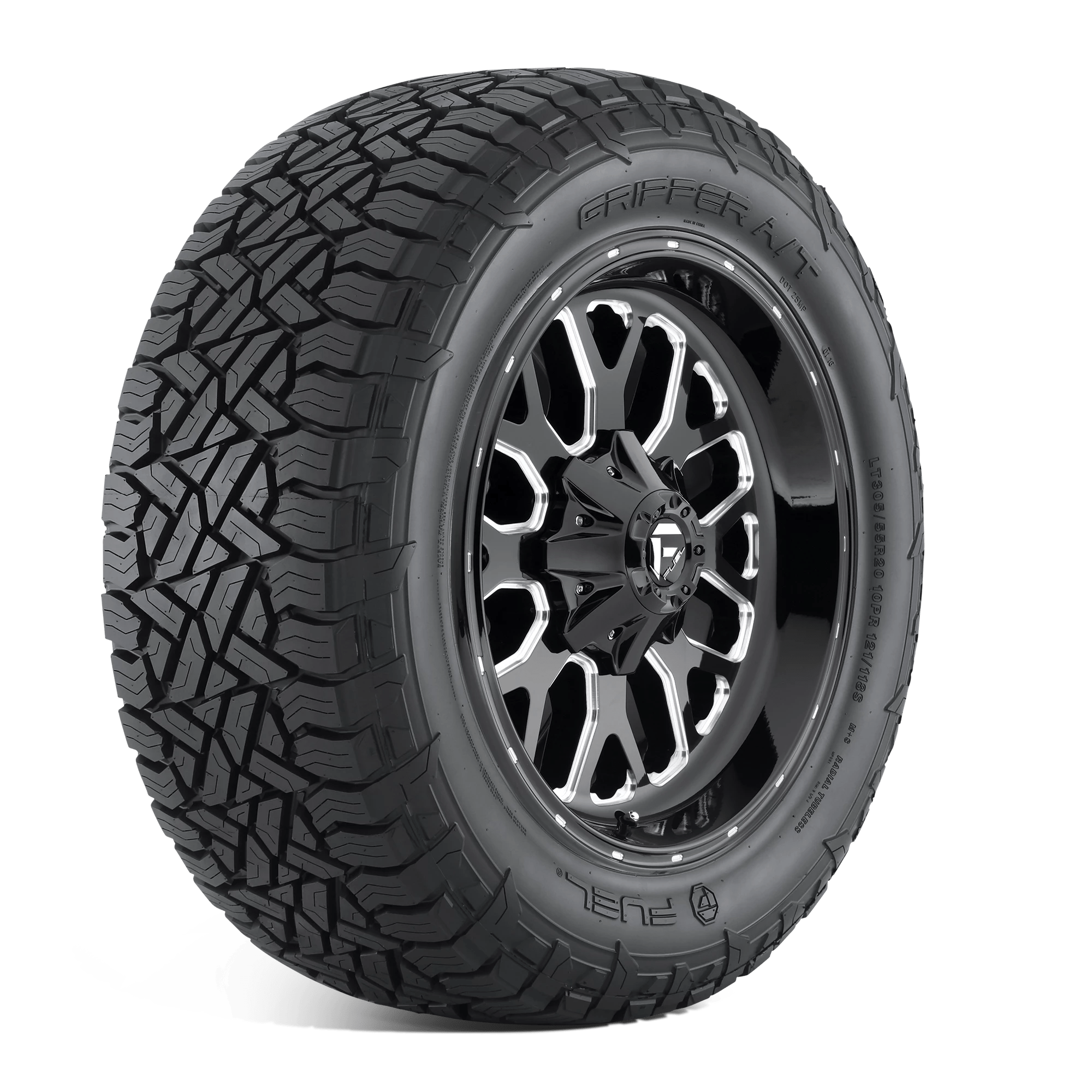 37X12.50R20 FUEL GRIPPER A/T 128Q TIRES