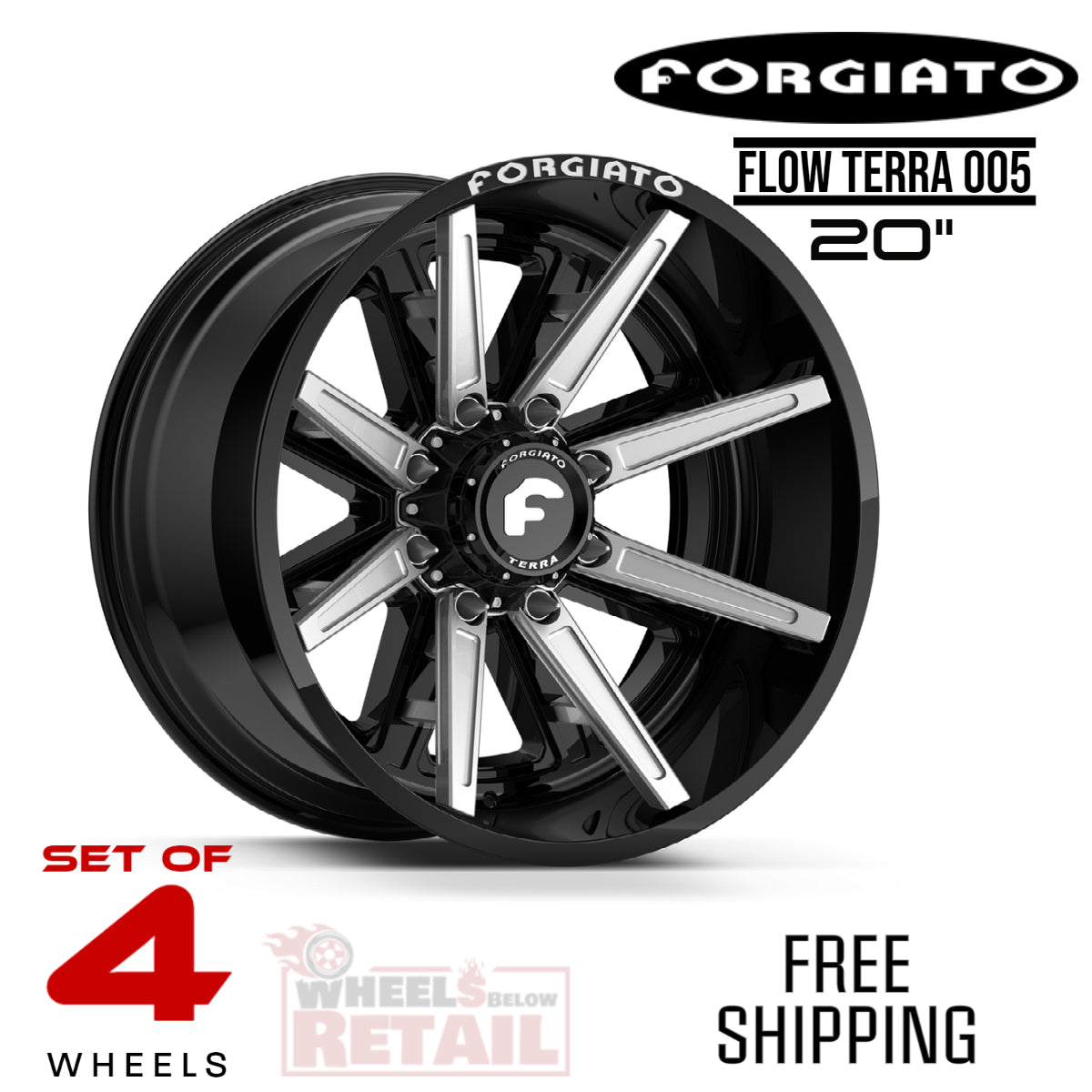 FORGIATO FLOW TERRA 005 20-INCH PACKAGE FOR CHEVROLET 1500