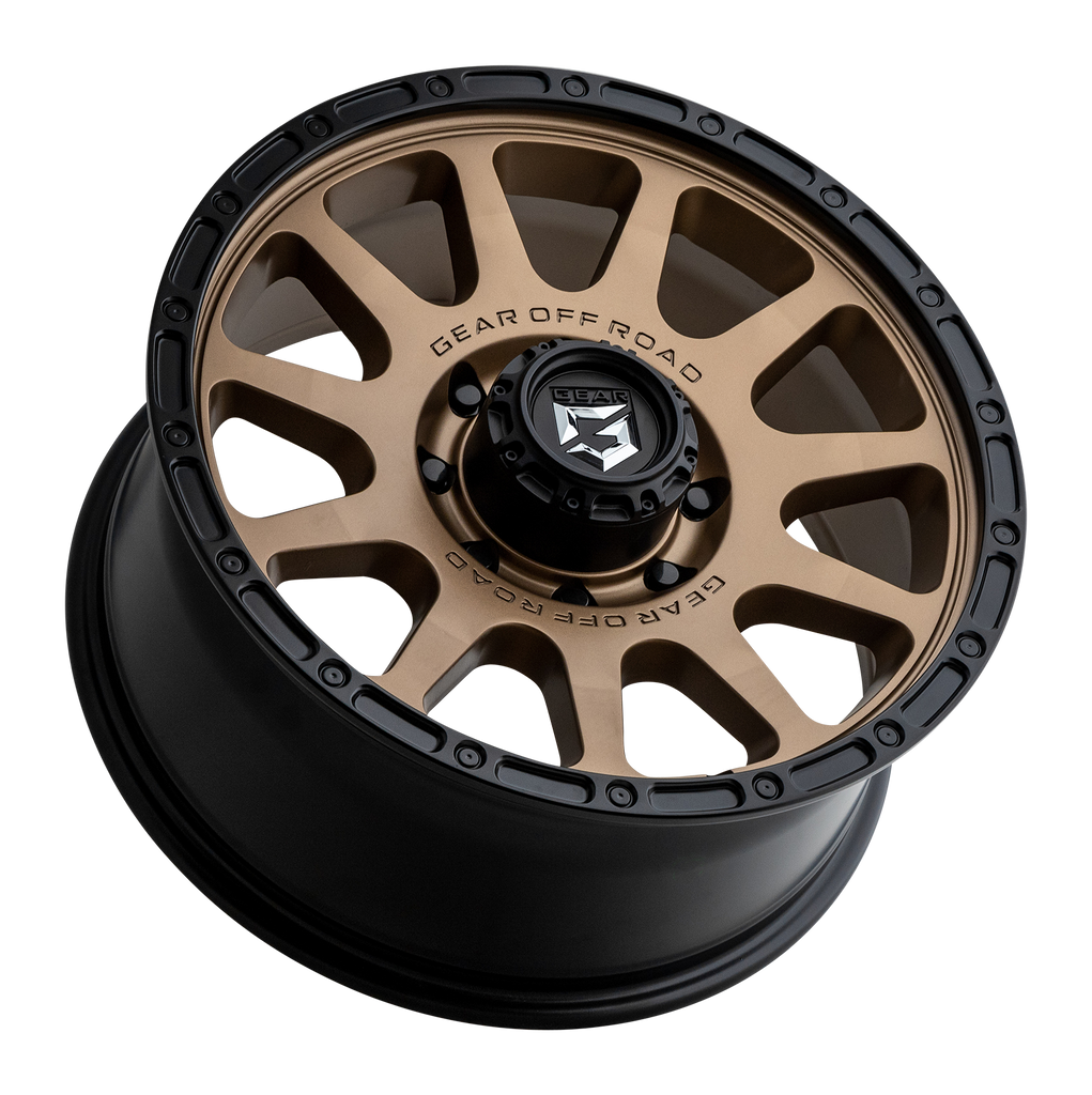 Gear Off Road 760BZ PROTO CALL 17X8.5 +00 6X5.50 Bronze