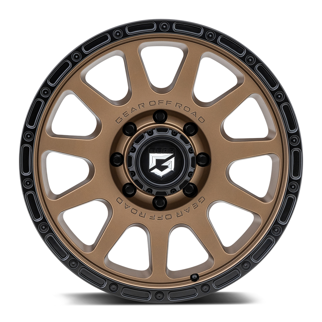 Gear Off Road 760BZ PROTO CALL 17X8.5 +00 6X5.50 Bronze