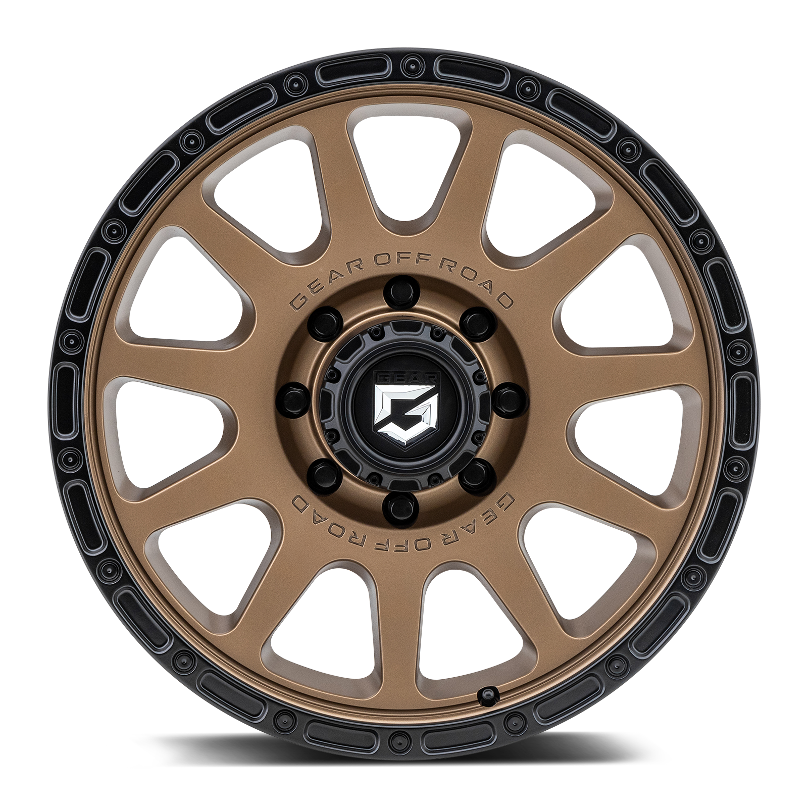 Gear Off Road 760BZ PROTO CALL 17X8.5 +00 6X5.50 Bronze