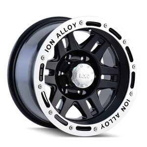 ION 133 17X9 -8 6x139.7 BLACK/MACHINED