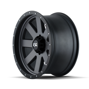 ION 134 20X9 18 6x139.7 MATTE GUNMETAL/BLACK BEADLOCK