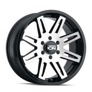 ION 142 18X9 0 8x170 BLACK/MACHINED