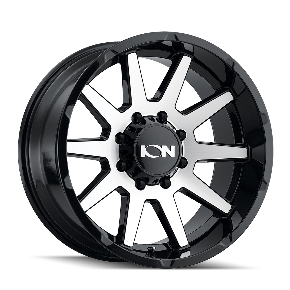 ION 143 20X9 18 8x170 BLACK/MACHINED