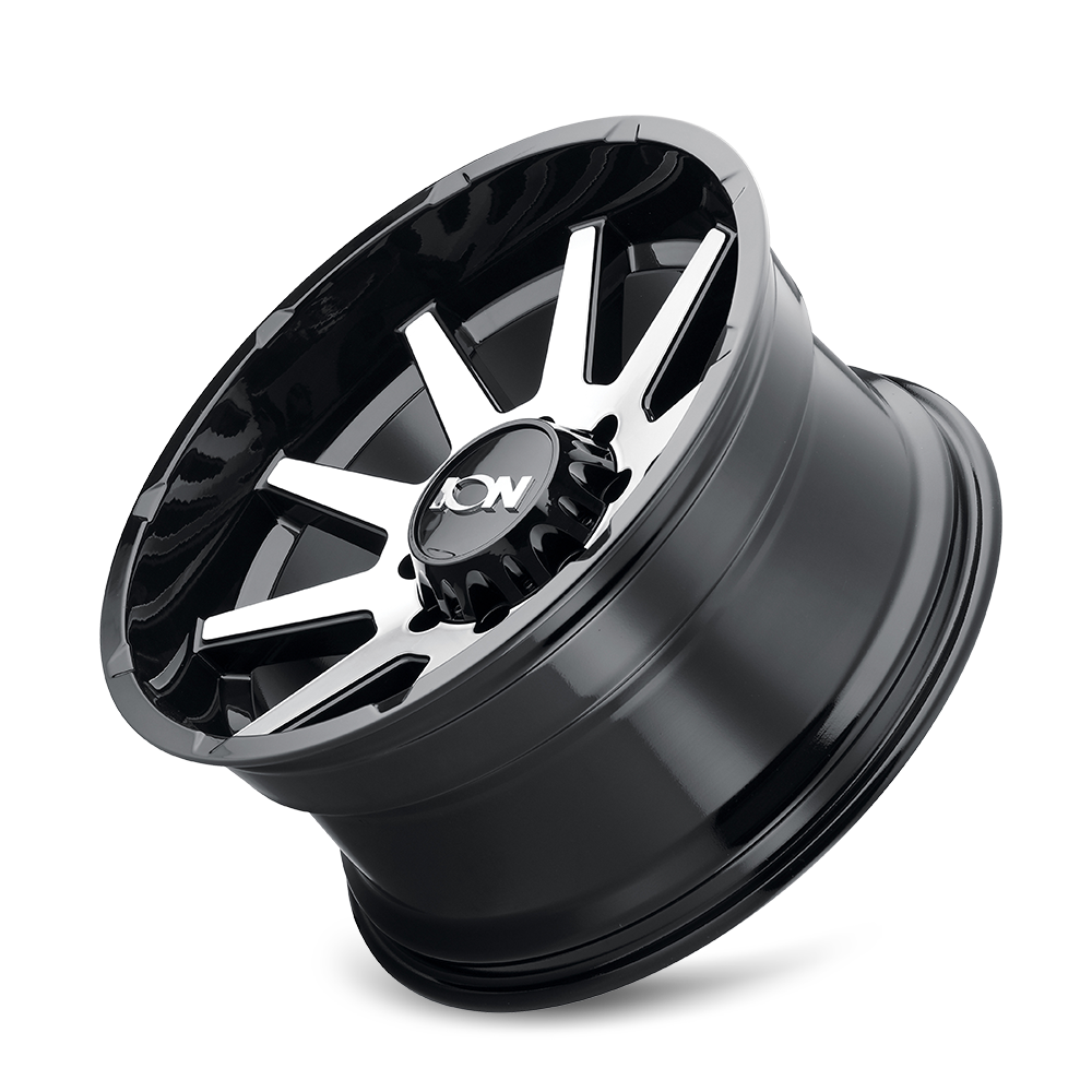 ION 143 20X9 18 8x170 BLACK/MACHINED