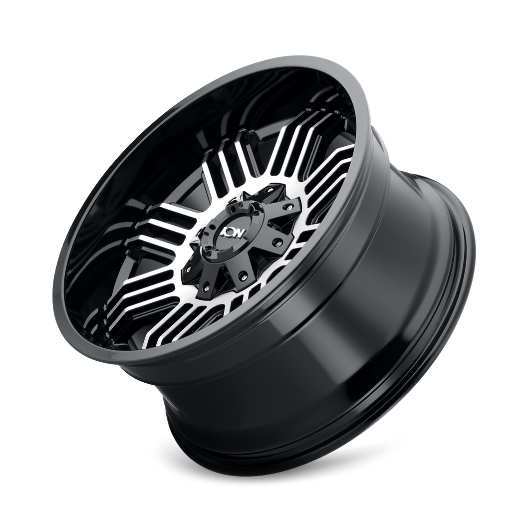 ION 144 17X9 -12 8x170 BLACK/MACHINED