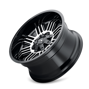 ION 144 20X10 -19 8x170 BLACK/MACHINED