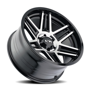 ION 147 20x10 -19 8x170 BLACK MACHINED