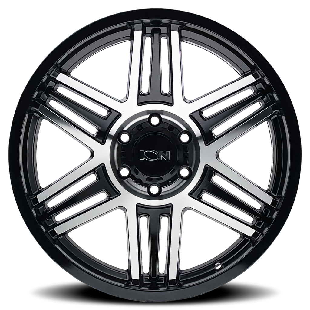 ION 147 20x9 0 8x165.1 BLACK MACHINED