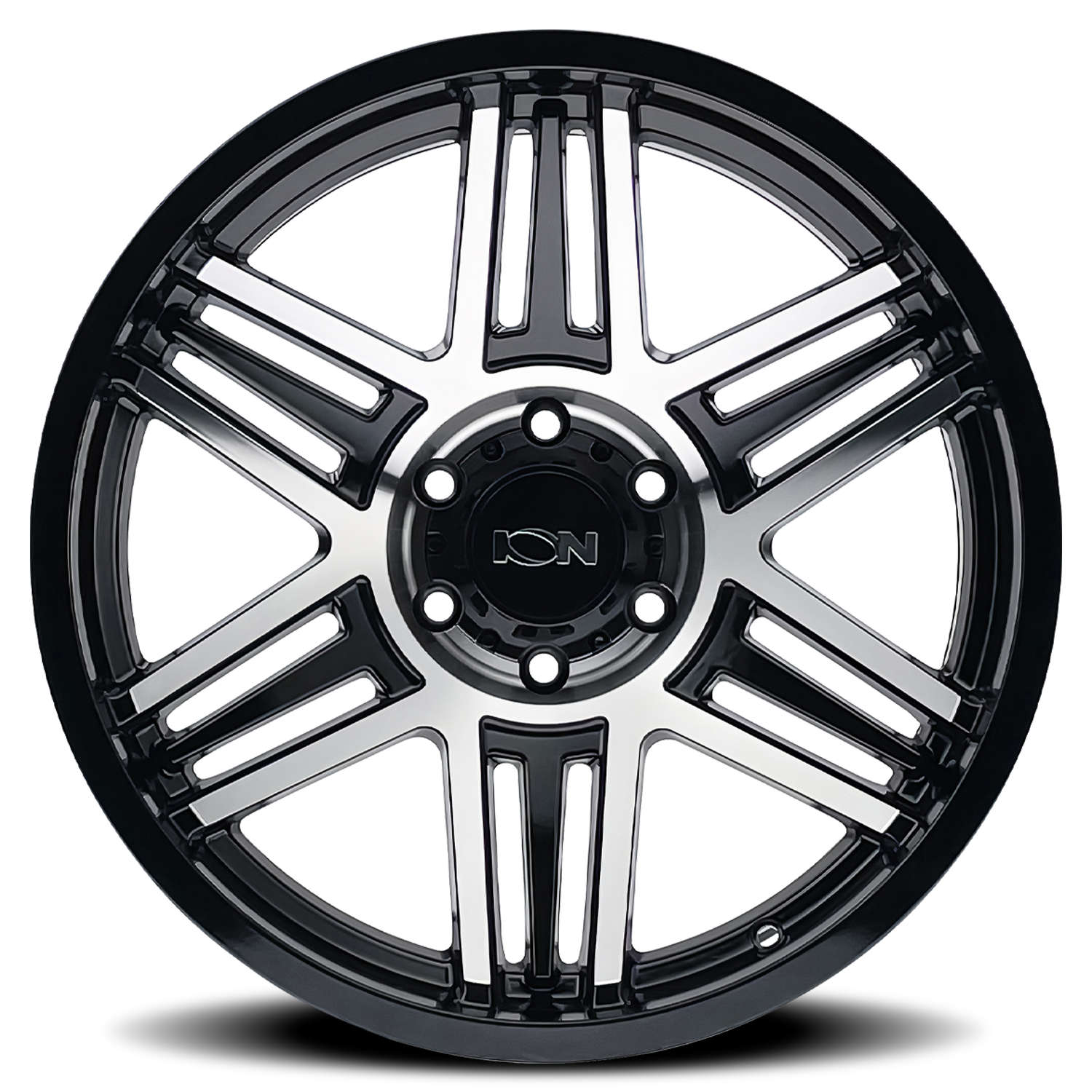 ION 147 20x9 0 8x165.1 BLACK MACHINED