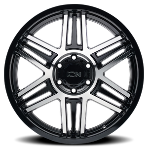 ION 147 20x9 0 8x165.1 BLACK MACHINED