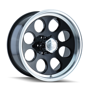 ION 171 16X8 -5 5x135 BLACK/MACHINED